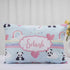 Personalized Cute Panda Printed Pillow - Uncommongifts.in